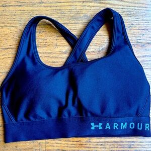 Black Under Armor Sports Bra